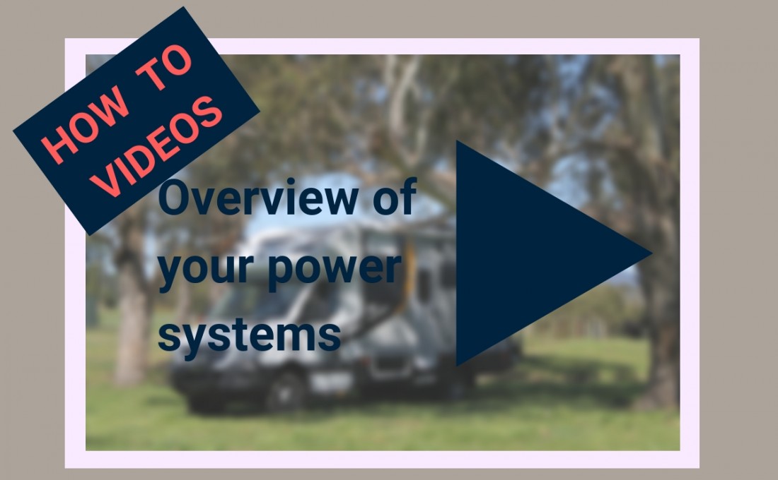An overview of power systems in your Motorhome / RV