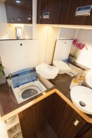 Sunliner Monte Carlo MC3 - Top loading washing machine as standard